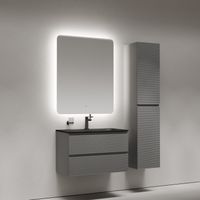 Зеркало для ванной комнаты SANCOS Ray 800х1000 c подсветкой, арт. арт-RA800 — фото 2, Зеркала в ванную комнату