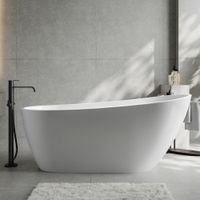 Акриловая ванна ABBER белая арт-AB9501 — фото 1, Акриловые ванны