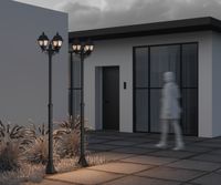 Товар: Садово-парковый светильник Outdoor O003FL-03B - фото 7 Садово-парковый светильник Outdoor O003FL-03B — фото 7, Уличное освещение