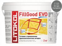 Затирка полиуретановая Litokol FILLGOOD EVO F.125 GRIGIO CEMENTO 496300002 — фото 1, Затирка для плитки
