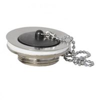 Выпуск для раковины с пробкой CeramaLux арт-B035 — фото 1, Прочие комплектующие для слива и канализации