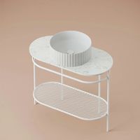 Товар: Полка сетчатая Artceram Flair 4.0 для металлической консоли цвет белый матовый TFA013 05 - фото 1 Полка сетчатая Artceram Flair 4.0 для металлической консоли цвет белый матовый TFA013 05 — фото 1, Полки