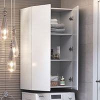 Шкаф VIGO Wing 64 подвесной белый (sh.WIN.64.2D белый) — фото 3, Шкафы для ванной