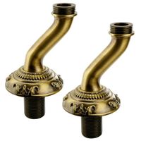 CRISTALIA Полуколонны смесителя для ванны CRISTALIA, бронза 18570 — фото 1, Смеситель для ванны