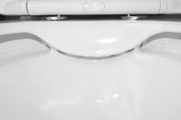 Унитаз-компакт Azario ANTEO ROUND 385х630х820 напольный, безободковый, быстросъемное сиденье микролифт арт-AZ-1219A — фото 8, Напольные унитазы