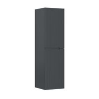 Пенал ORKA Moonlight 40 антрацит матовый, универсальный 3001322 — фото 6, Пеналы для ванной комнаты