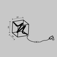 Настольный светильник Maytoni арт-MOD345TL-L11BS3K — фото 13, Настольные лампы