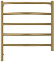 Полотенцесушитель электрический Сунержа Галант 3.1 600х600 МЭМ левый Состаренная латунь арт-051-6000-6060 — фото 1, Электрические полотенцесушители