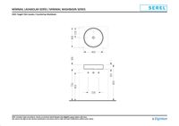 Товар: WASHBASIN Раковина 46*46 см 2025 - фото 3 WASHBASIN Раковина 46*46 см 2025 — фото 3, Раковины накладные