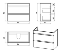 Тумба под раковину арт-П-Мир-01090-012Я — фото 5, Тумбы под раковину