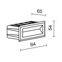 Подсветка для лестниц Outdoor арт-O045SL-L3B3K — фото 7, Уличное освещение