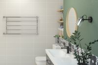 Полотенцесушитель водяной Стилье Минор 0602 500х1000 (3) Г Без покрытия арт-00602-5010 — фото 2, Водяные полотенцесушители