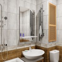 Полотенцесушитель Бриз (электро.) 120х17 (скр.монтаж, правое.подкл, Графит), Альтасан арт-Бриз12017Г — фото 2, Электрические полотенцесушители