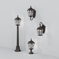 Товар: Настенный светильник (бра) Outdoor O413WL-01BZ1 - фото 6 Настенный светильник (бра) Outdoor O413WL-01BZ1 — фото 6, Уличное освещение