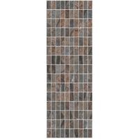 Декор Театро коричневый мозаичный 25x75 (5шт) арт-MM12143 — фото 1, Декоративные элементы