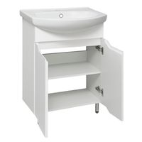 Тумба напольная Viktoria 60 с умывальником Элеганс 60 /AQUA DE MARCO 5060CVIC — фото 3, Тумбы с раковиной