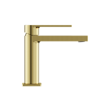Смеситель для раковины SANCOS Studio, брашированное золото, PVD покрытие, арт. SC9015BG — фото 2, Смесители для раковины