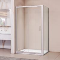 Душевой уголок RGW PA-76 (PA-016 + Z-050-2) 1700x700, профиль хром, арт-35087677-11 — фото 1, Прямоугольные душевые уголки