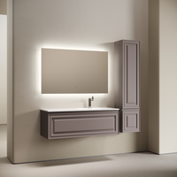 Товар: Тумба подвесная SANCOS Very правая 1195х445х406, c одним ящиком оснащенным доводчиками, Doha Soft , арт.VR120RSM - фото 3 Тумба подвесная SANCOS Very правая 1195х445х406, c одним ящиком оснащенным доводчиками, Doha Soft , арт.VR120RSM — фото 3, Тумбы под раковину