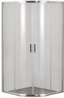 Душевой уголок Aquanet SE-800Q 80x80, прозрачное стекло арт-00270062 — фото 1, Душевые уголки четверть круга