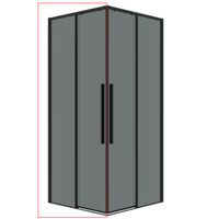 Товар: 1/2 душевого ограждения Grossman Galaxy 1/2.K33.01.10.21.10 (100х195) черный матовый,стекло тонированное, 1 место - фото 1 1/2 душевого ограждения Grossman Galaxy 1/2.K33.01.10.21.10 (100х195) черный матовый,стекло тонированное, 1 место — фото 1, Душевые кабины и ограждения