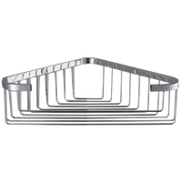 Товар: Полочка корзинка COLOMBO DESIGN ANGOLARI B9613 угловая одинарная цвет хром - фото 3 Полочка корзинка COLOMBO DESIGN ANGOLARI B9613 угловая одинарная цвет хром — фото 3, Полки