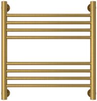 Полотенцесушитель водяной Сунержа Богема+ прямая 500х500 Состаренная латунь арт-051-0220-5050 — фото 1, Водяные полотенцесушители