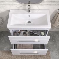 Тумба под раковину VIGO Land 80 напольная белый арт-021 — фото 5, Тумбы под раковину