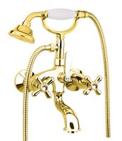 Товар: Смеситель для ванны Fiore MARGOT SKY (SWAROVSKI®) , золото арт-01OO0600 - фото 1 Смеситель для ванны Fiore MARGOT SKY (SWAROVSKI®) , золото арт-01OO0600 — фото 1, Смеситель для ванны