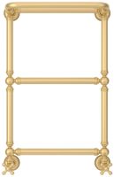 Полотенцесушитель водяной Сунержа Ренессанс 1386 660x400 Матовая шампань арт-022-0281-6640 — фото 1, Водяные полотенцесушители