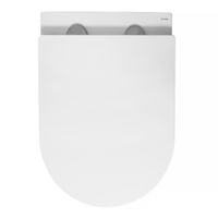 Унитаз подвесной Azario Blanco 360х490х360 безободковый, система слива "Торнадо", быстросъемное сиденье микролифт арт-AZ-9003WT — фото 7, Подвесные унитазы