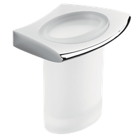 Стакан COLOMBO DESIGN LAND B2802 настенный цвет хром — фото 3, Стаканы для зубных щеток