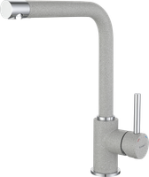 GF Смеситель для кухни, Г-обр. D-35мм (серый) 3651 серый — фото 1, Смесители для кухни