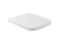 Сиденье для унитаза, Villeroy&Boch, Finion, с крышкой, с плавным опусканием, материал шарниров-нержавеющая сталь, цвет шарниров-нержавеющая сталь, материал сиденья-дюропласт, вид грязеотталкивающего покрытия-CeramicPlus, цвет-Stone White арт-9M88S1RW — фото 1, Сиденья для унитаза