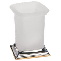 Стакан COLOMBO DESIGN PORTOFINO настольный цвет золото арт-B3241.GOLD — фото 2, Стаканы для зубных щеток