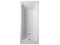 Ванна, Villeroy&Boch, Architectura, ширина, мм-1700, глубина, мм-750, высота, мм-480, водоизмещение (л)-210, тип установки-встраиваемый/пристенный, форма-прямоугольная, слив-перелив-необходимо заказать, диаметр слива, мм-52, ножки-необходимо заказать, материал-акрил, цвет-альпийский белый арт-UBA170ARA2V-01 — фото 1, Акриловые ванны