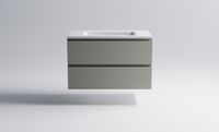Товар: Нижний шкаф Альфа 90 с 2 ящиками серо-бежевый (NCS S 3502-Y матовый) + Раковина "Альфа 90" арт-3060007ncss3502-y+04010008 - фото 2 Нижний шкаф Альфа 90 с 2 ящиками серо-бежевый (NCS S 3502-Y матовый) + Раковина "Альфа 90" арт-3060007ncss3502-y+04010008 — фото 2, Тумбы с раковиной