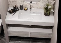 Раковина РИЧМОНД 120, белая 1A70583KRD010 — фото 4, Раковины