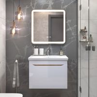 Тумба под раковину VIGO Grani 70 подвесная дуб золотой арт-165 дуб золотой — фото 5, Тумбы под раковину