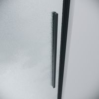 Душевое ограждение Grossman Galaxy 100.K33.01.130.21.02-200.K33.01.80.21.02 (130х80х195) раздвижная(левая),черный матовый,стекло шиншилла,2 места 120.K33.01.1380.21.02 — фото 6, Душевые кабины и ограждения