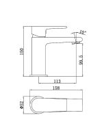 Товар: Смеситель для раковины Кламар S3011 однорычажный, матовое золото арт-SP-00001954 - фото 7 Смеситель для раковины Кламар S3011 однорычажный, матовое золото арт-SP-00001954 — фото 7, Смесители для раковины