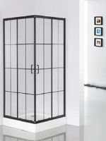 Ограждение MUZA90N душевое Ceruttispa без поддона (90x90x195) — фото 2, Прямоугольные душевые уголки