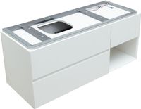 Товар: Тумба под раковину Allen Brau Infinity 120 L белый матовый арт-1.21005.WM - фото 8 Тумба под раковину Allen Brau Infinity 120 L белый матовый арт-1.21005.WM — фото 8, Тумбы под раковину