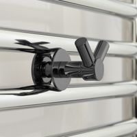 Вешалка Вешалка Сунержа Виктория Чёрный хром арт-01-2010-0002 — фото 1, Крючки для полотенец