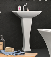 Пьедестал Artceram Jazz для раковины цвет белый JZC003 01 00 — фото 1, Пьедесталы для раковины