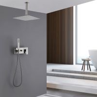 Товар: Душевая система ABBER Daheim AF8221SP скрытого монтажа без излива, сатин - фото 2 Душевая система ABBER Daheim AF8221SP скрытого монтажа без излива, сатин — фото 2, Встраиваемые душевые комплекты