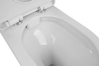 Товар: Унитаз-компакт Azario Fretta new 370х615х790 напольный, безободковый в комплекте с бачком и сиденьем дюропласт, микролифт арт-AZ-1223 - фото 7 Унитаз-компакт Azario Fretta new 370х615х790 напольный, безободковый в комплекте с бачком и сиденьем дюропласт, микролифт арт-AZ-1223 — фото 7, Напольные унитазы