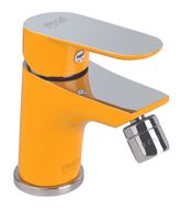 Смеситель для биде Fiore KEVON CHIC 81YX8130, хром/желтый — фото 1, Смесители для биде