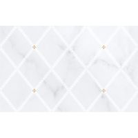 Декор Милана светло-серый 02 25х40 (13 шт) 010300000191 — фото 1, Декоративные элементы