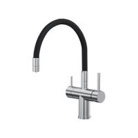 Смеситель Reflexion Lago RX9902GD для кухни с гибким изливом и подключением к фильтру, брашированное золото — фото 31, Смесители для кухни